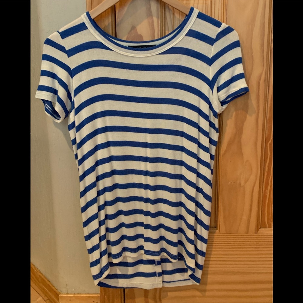 Striped shirt sleeve by Whetherly